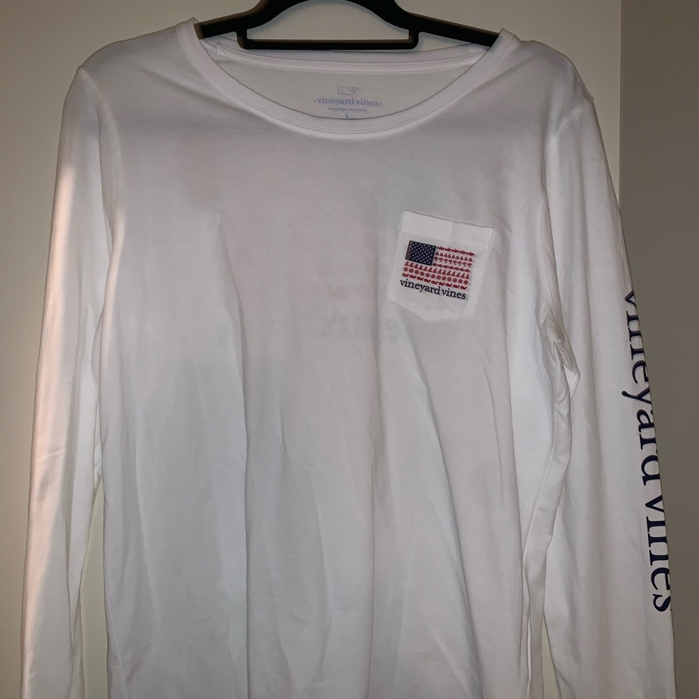 Vineyard Vines 2018 Long Sleeve Pocket Tee